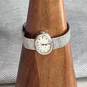 Caravelle 10K RGP Ladies Wrist Watch Vintage Manual Wind, READ